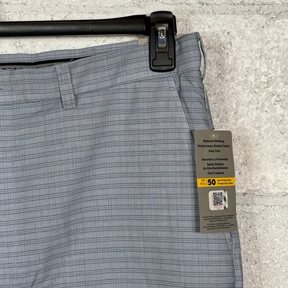 Pga Tour Men's Striped 8" Golf Shorts - Shell Pink 38 $68 - Picture 8 of 8